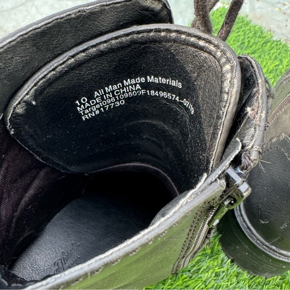 Black Combat Boots - Picture 5 of 6